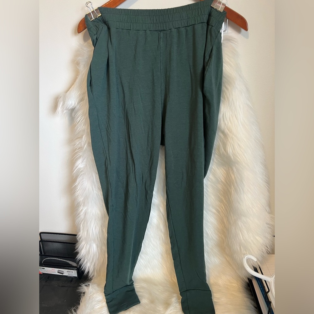 Smash & Tess Pants With Pockets Romper Size Sm Green